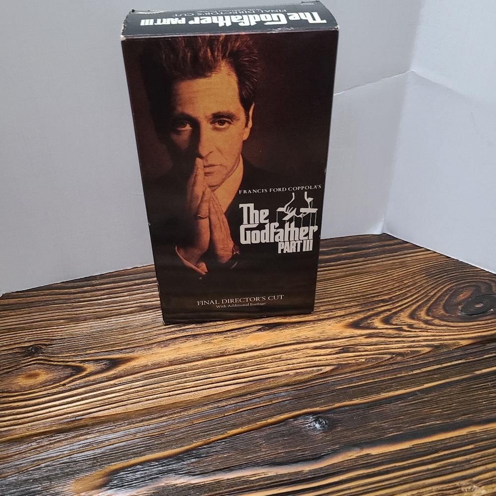 The Godfather Part III Movie on VHS